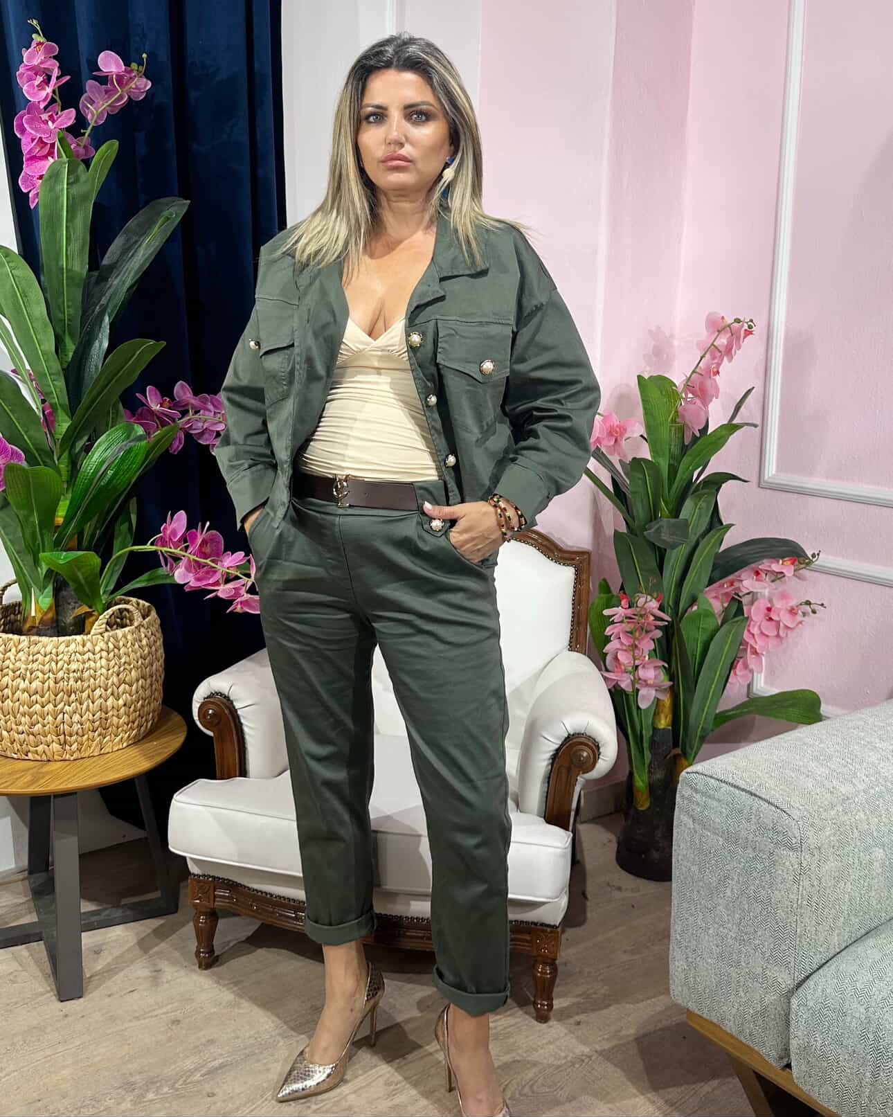 Willow Χακί Σετ