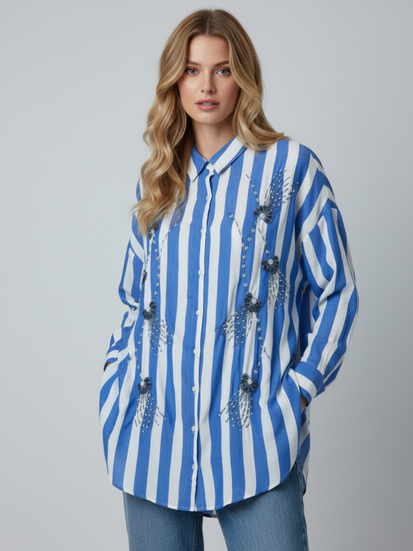 Zirelle ριγέ Πουκάμισο