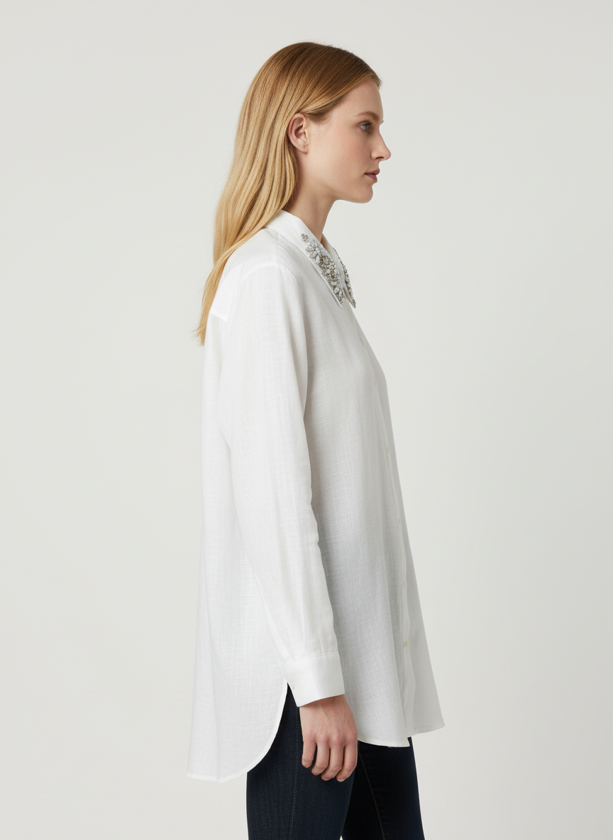 Vessia λευκό Πουκάμισο - Image 3