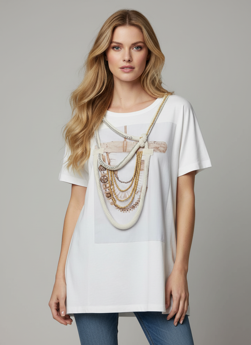 Chios λευκό t-shirt