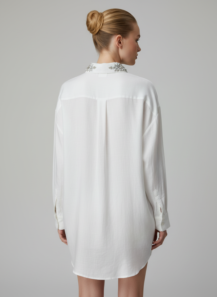 Vessia λευκό Πουκάμισο - Image 4
