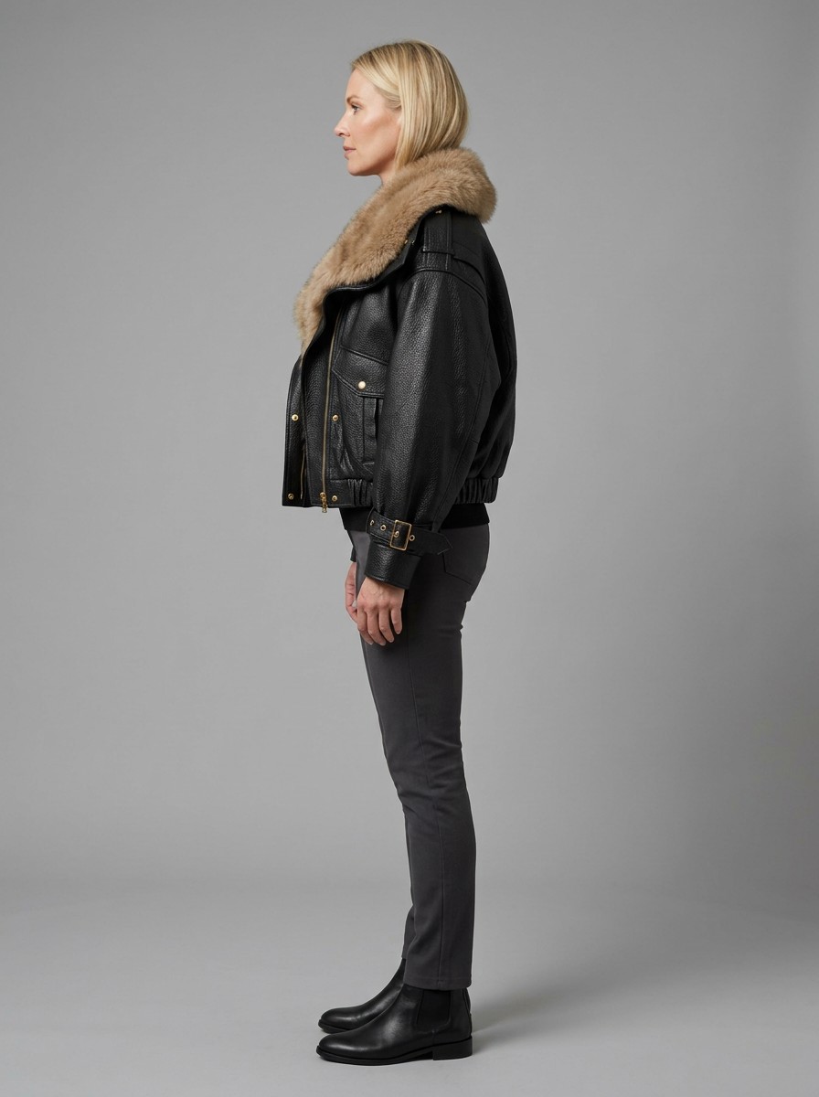 Life Μαύρο jacket - Image 2